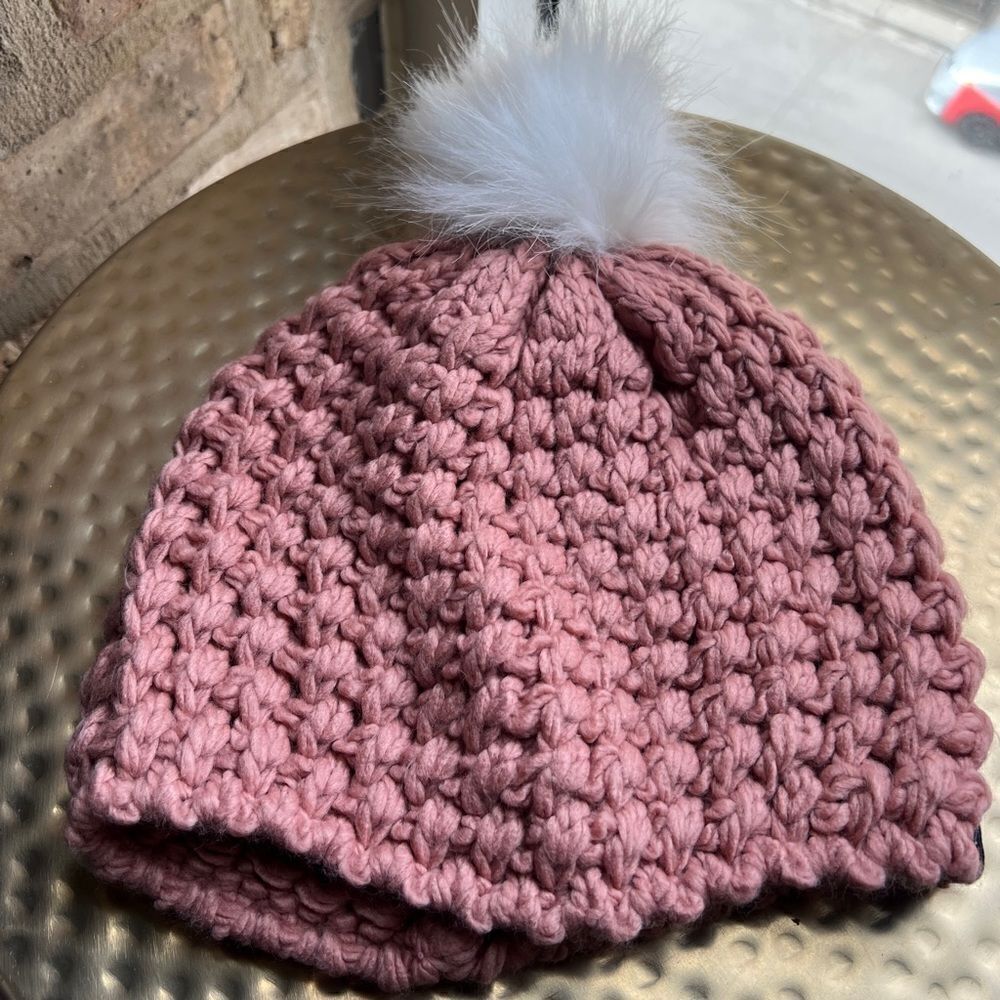 Fabletics Winter Hat | Pink - Picture 5 of 5
